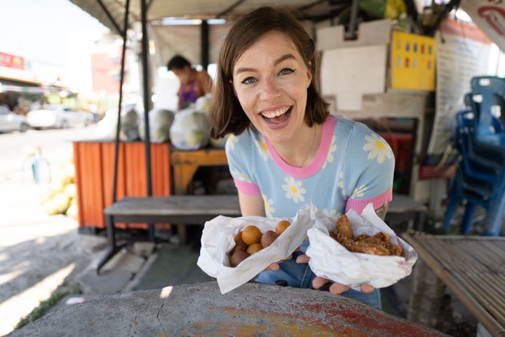 The BEST Fried Banana 🍌 Michelin Street Food at Fried Banana Rama 5